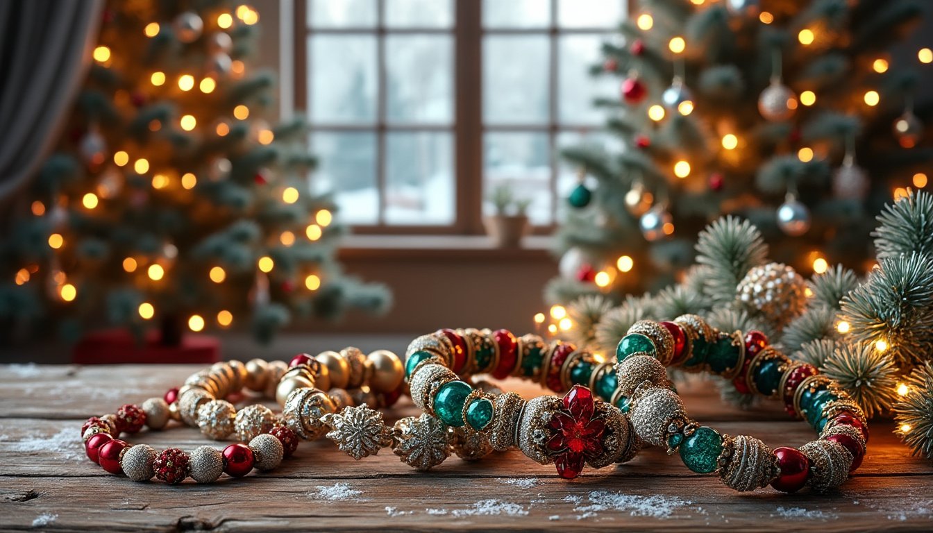 découvrez nos bracelets festifs pour célébrer noël de manière inoubliable. ajoutez une touche de magie à vos fêtes avec des designs uniques qui raviront vos proches et égayeront vos tenues. faites de cette saison un moment mémorable !