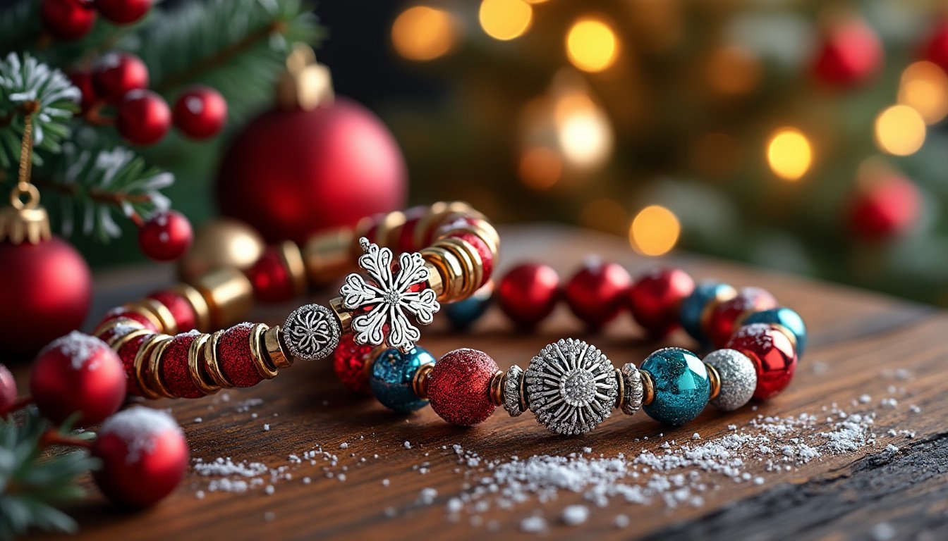 découvrez nos bracelets festifs pour illuminer vos célébrations de noël ! ajoutez une touche d'élégance et de joie à vos tenues avec nos créations uniques, parfaites pour un noël inoubliable en famille ou entre amis.