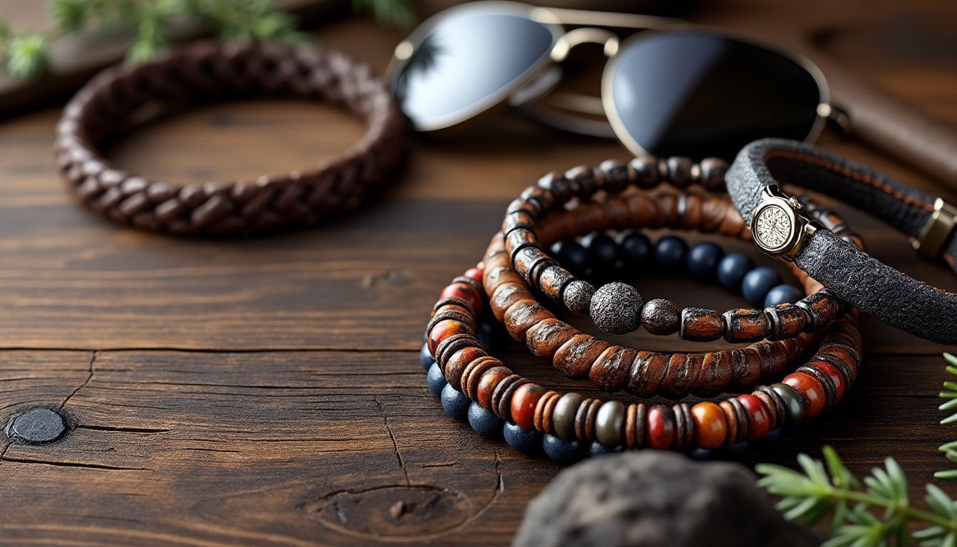 découvrez comment les bracelets pour homme ajoutent une touche de style unique à votre look. explorez notre collection tendance qui combine élégance et originalité, parfaite pour l'homme moderne.
