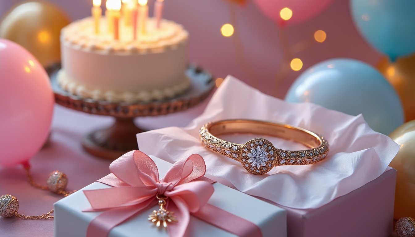 découvrez comment offrir un bracelet unique qui fera de cet anniversaire un moment inoubliable. trouvez le cadeau parfait qui allie élégance et originalité, et exprimez vos sentiments avec un bijou mémorable.