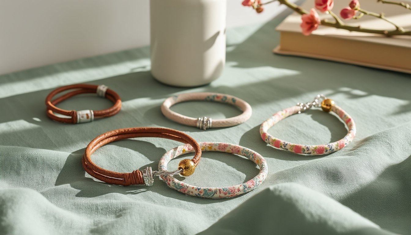 découvrez les bracelets cordons, véritables symboles de simplicité et d'élégance. parfaits pour toutes les occasions, ces accessoires raffinés ajoutent une touche de style à votre tenue tout en restant discrets. explorez notre collection unique et trouvez le bracelet qui vous correspond!